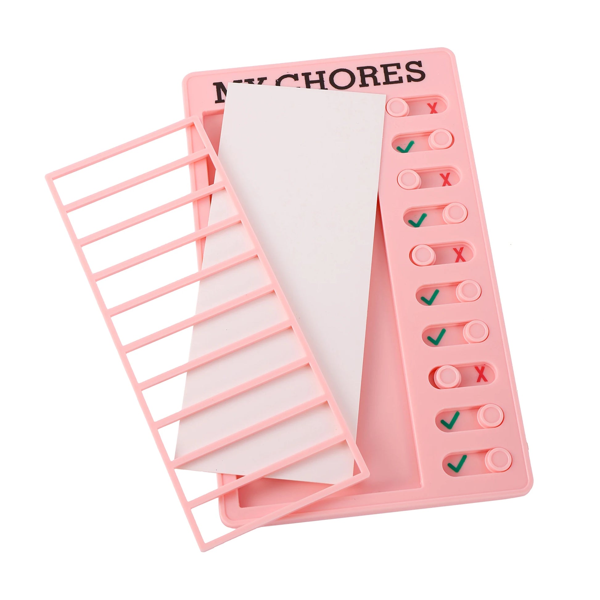 Reusable My Chores Checklist Task Board Daily Schedule Planner Memo Chore Chart Kid Responsibility Behavior Self Discipline C