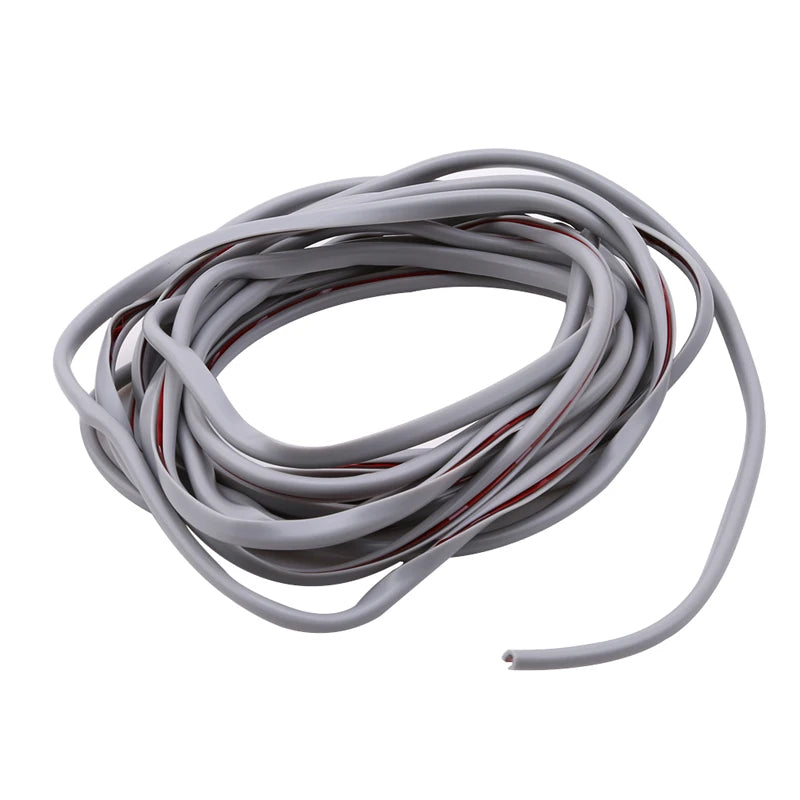 5m U Type Universal Car Door Protection Edge Guards Trim Styling Moulding Strip Rubber Scratch Protector For Car Auto - Grey