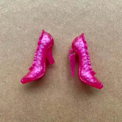 1/6 Monster Doll Boots Sandals Original Doll Shoes Unique Personality Toy Accessories for Collectible Figures - Pink (Style N