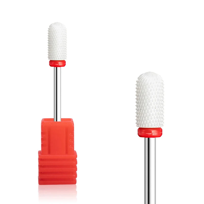 1pcs Ceramic Milling Cutter Nail Drill Bits Electric Manicure Drills Pedicure Mill Bits Machine Files Nail Art accessories To