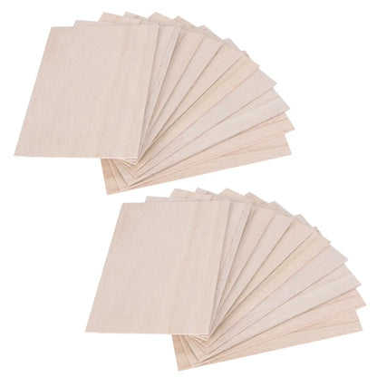 5 pcs Balsa Wood Sheets ply 80/90/100mm long 100mm wide 0.75/1/1.5/2/2.5/3/4/5/6/7/8/9/10mm thick for Craft DIY Project