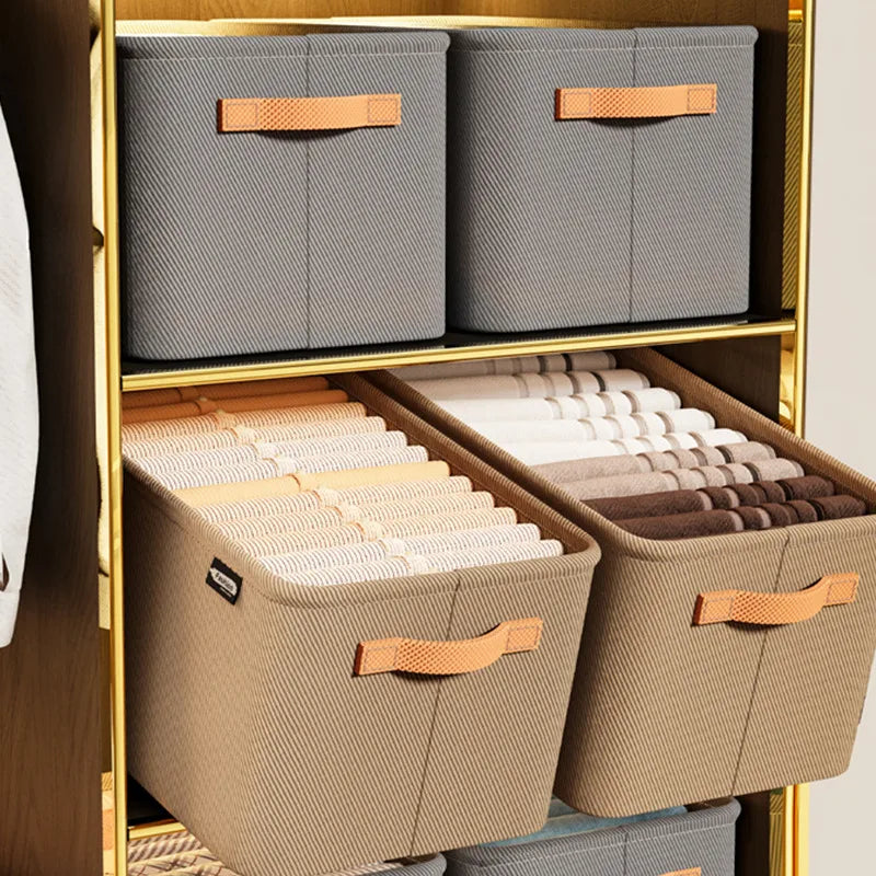 Thicken Clothes Organizer Pants Sweater Storage Cabinets Drawers Organizer Jeans Storage Box Wardrobe Clothes Storage Organiz