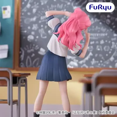 Original Furyu You and I Are Polar Opposites Anime Suzuki Miyu Muchute Action Figurine Toys PVC Model Figuarts Collection