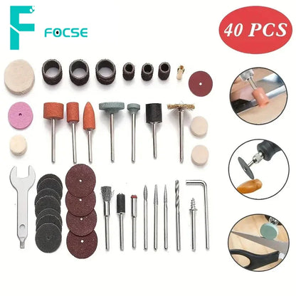 Rotary Tool Accessories For Sanding Polishing Grinding Tool Abrasive Tools Wood Metal Engraving For Dremel Accessories - MM40