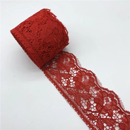 5yards/Lot 60mm Lace Ribbon Handicrafts Embroidered Net Lace Fabric Trim For Sewing Fabric Lace Ribbon Skirt Accessories - 22