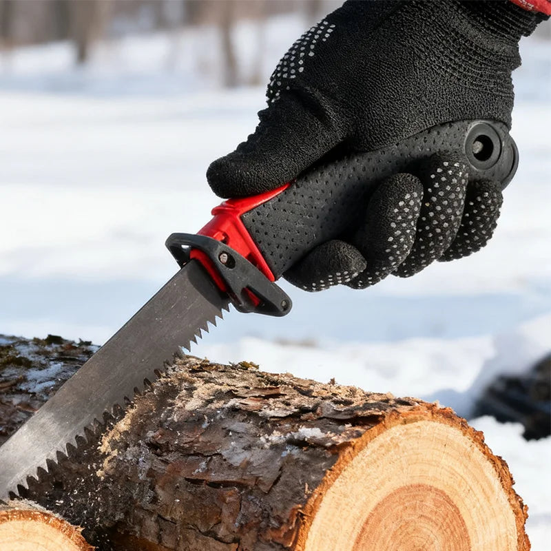 Reciprocating Saw Manual Handle Universal Interface Anti-Slip Comfort-Grip Handle Easy to Carry for Reciprocating Saw Blade
