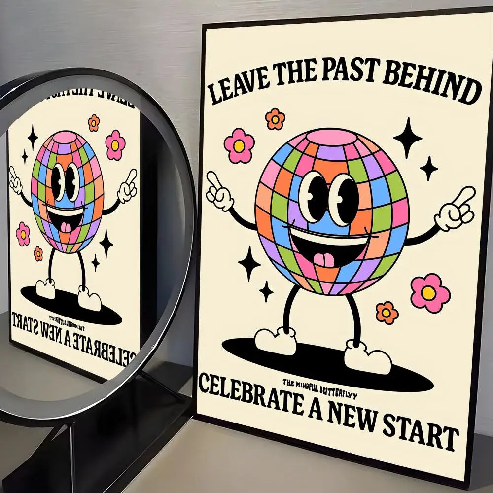 Funny A-Advertise Poster Modern and Elegant Wall Stickers for Home Decor Living Room Dormitory Wall Art