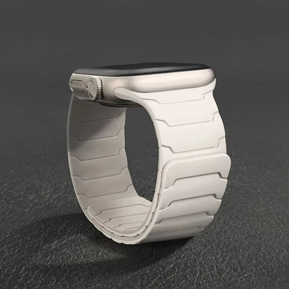 Silicone Magnetic Strap for Apple watch Bands 44mm 40mm 41mm 42mm 46mm 45mm 49mm correa iWatch Series 11 10 SE3 9 8 7 6 Ultra