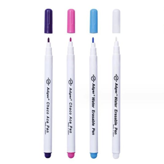 Erasable fabric marker Marker pen Cross-stitch sewing tools can be used with water-soluble ink pens for embroidery