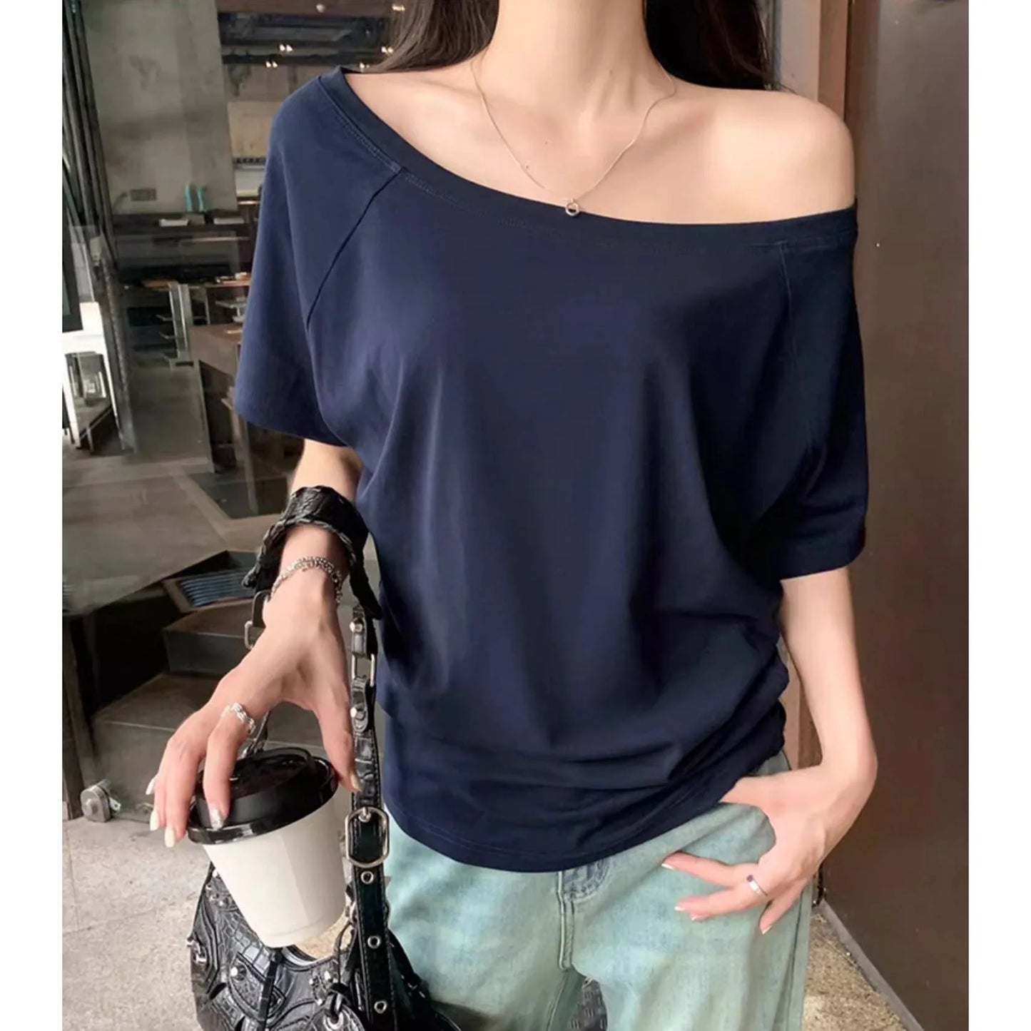 Gothic Harajuku Vintage Punk Emo Girls Long Sleeve Tee Sexy Slim Chic Printing Crop Tops Grunge Y2K Aesthetic Women's Streetw