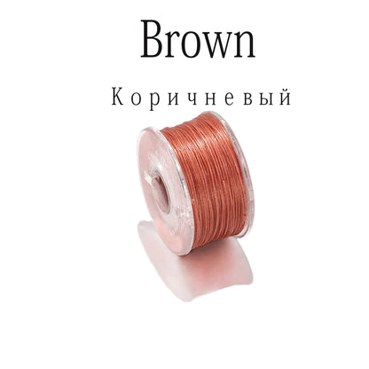 50Yards Nylon Bead Thread Nonelastic Beading Threads Seed Beads Cord Thread for DIY Bracelets Necklace Jewelry Making Supplie