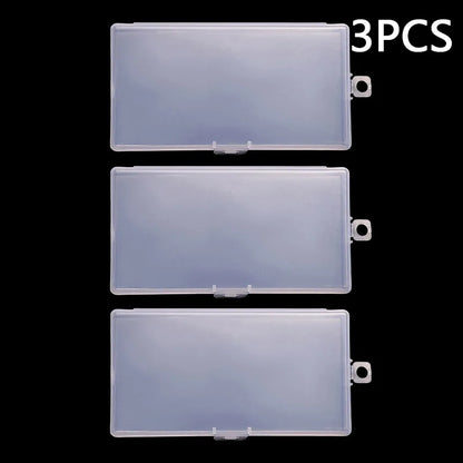 3pcs/set Storage Box Paper Money Album Currency Banknote Case Storage Bags Collection Boxes Holder With Transparent Plastic C