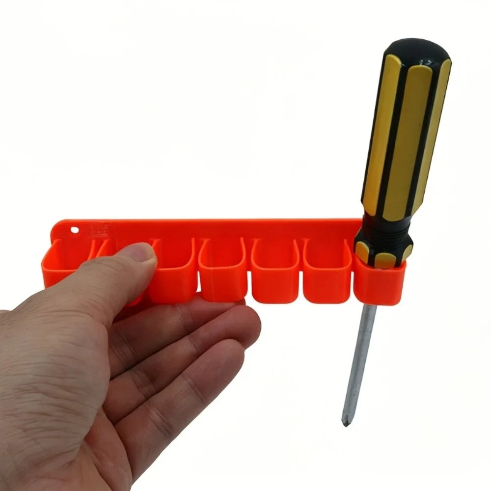Two-Piece Wall-Mounted Tool Storage Rack - Garage Tool Rack, Suitable for Screwdrivers and Pliers