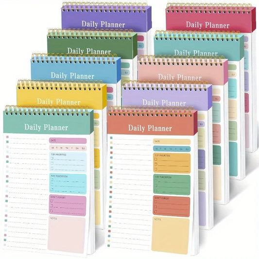 1PC Daily To Do List Notepad - 30 Laminated Sheets for Work, School, Fitness & Academic Goals Notebook - Perfect Back To Scho