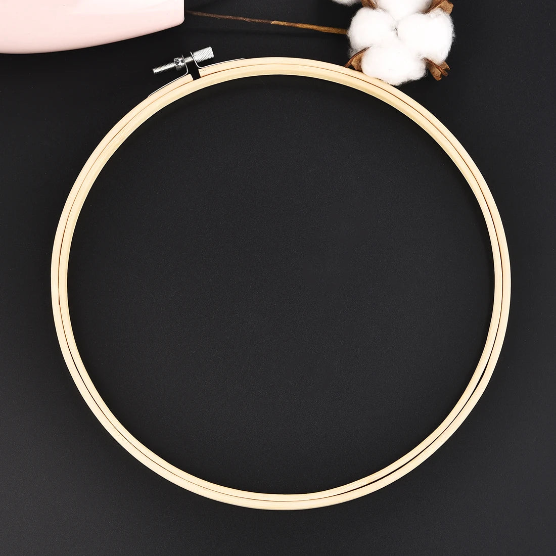 Wooden Embroidery Hoops Frame Set Embroidery Hoop Ring Machine Needlecraft Household Sewing Tools Needlecraft Sewing