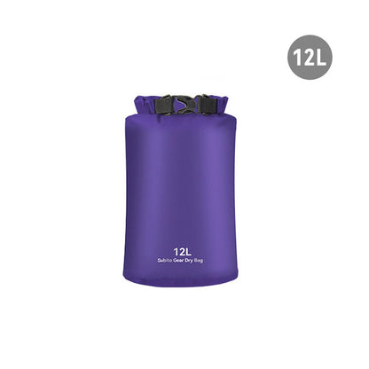 Ultralight Dry Sack Waterproof Dry Bag Outdoors Stuff Sacks for Camping Hiking Kayaking 3L/5L/12L/20L/35L - Purple 12L