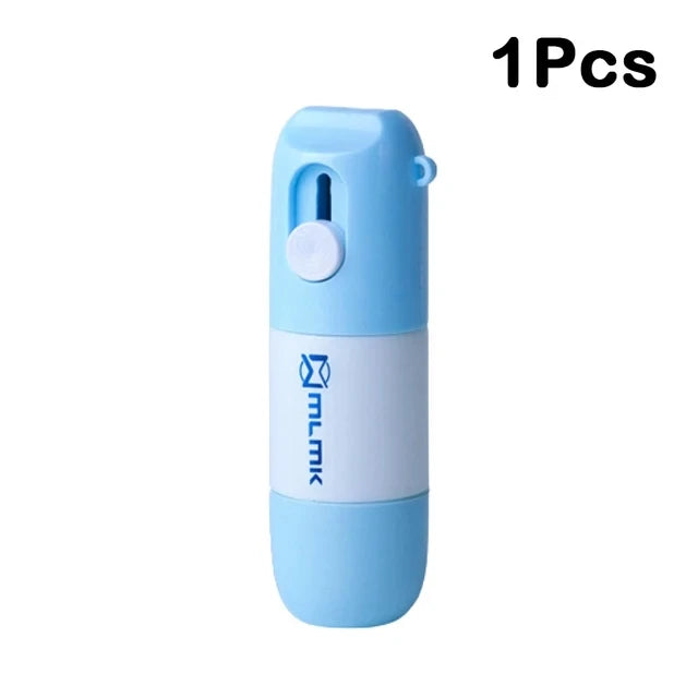 2 In 1 Thermal Paper Correction Fluid with Unboxing Knife Durable Thermal Paper Data Identity Protection Fluid Eraser Box Ope