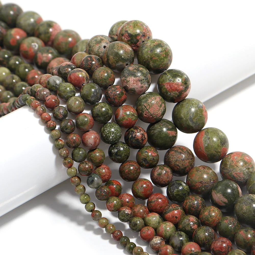 Natural Stone 4 6 8 10 12mm Round Tiger Eye Amethyst Agate Jades Stone Spacer Bead For Jewelry Making Diy Bracelet Needlework