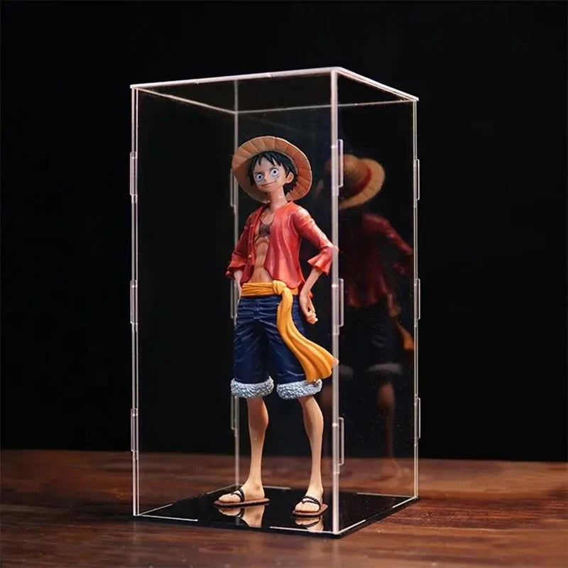 Assemble Acrylic Display Case Clear Display Box For Collection Figures Dustproof Storage Box Organizer For Car,Toy,Doll Cabin