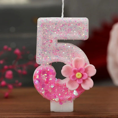 Creative digital candle birthday cake decoration daily necessities birthday candle - 5