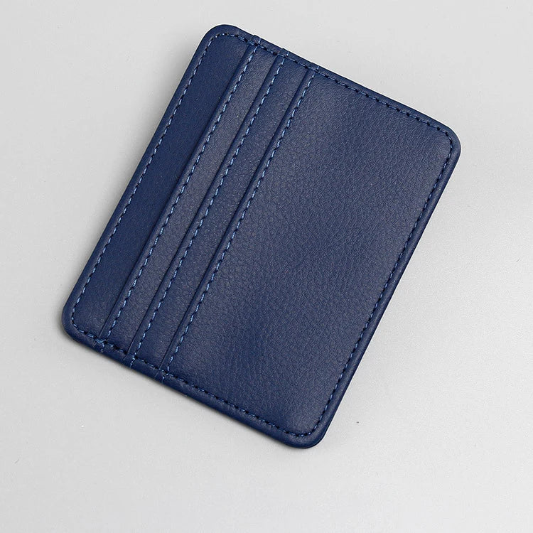 Slim Minimalist Wallet, Front Pocket Wallets, RFID Blocking,Credit Card Holder for Men&Women - Navy