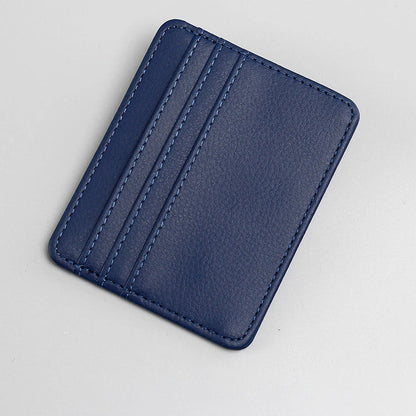 Slim Minimalist Wallet, Front Pocket Wallets, RFID Blocking,Credit Card Holder for Men&Women - Navy