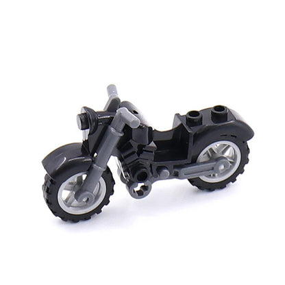 Military Motorcycle Car Weapon Model Building Blocks Educational Toys for Children Gifts City Military Motor Kids Gifts Toy -