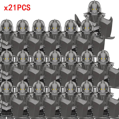 Medieval Movie Knights Building Blocks toys Lord Ring Figure Bricks Toy Christmas birthday gifts
