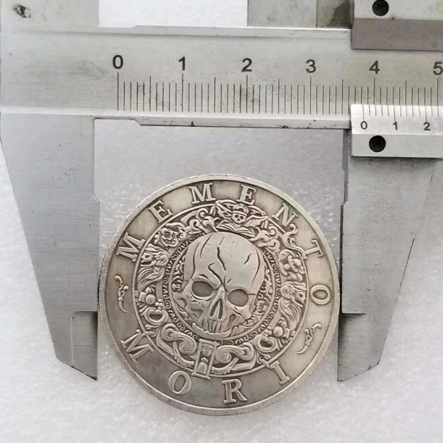 CARPE DIEM Non-Currency Coin Souvenirs Decoration Crafts Commemorative Coin Craftwork Ornament Collection Coin Lucky Coin Gif