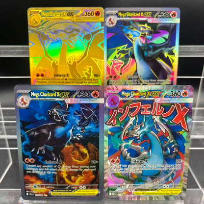 DIY Collection Cards Self Made Single Card Classic Game Anime Card Gift Toy - style2-4pcs