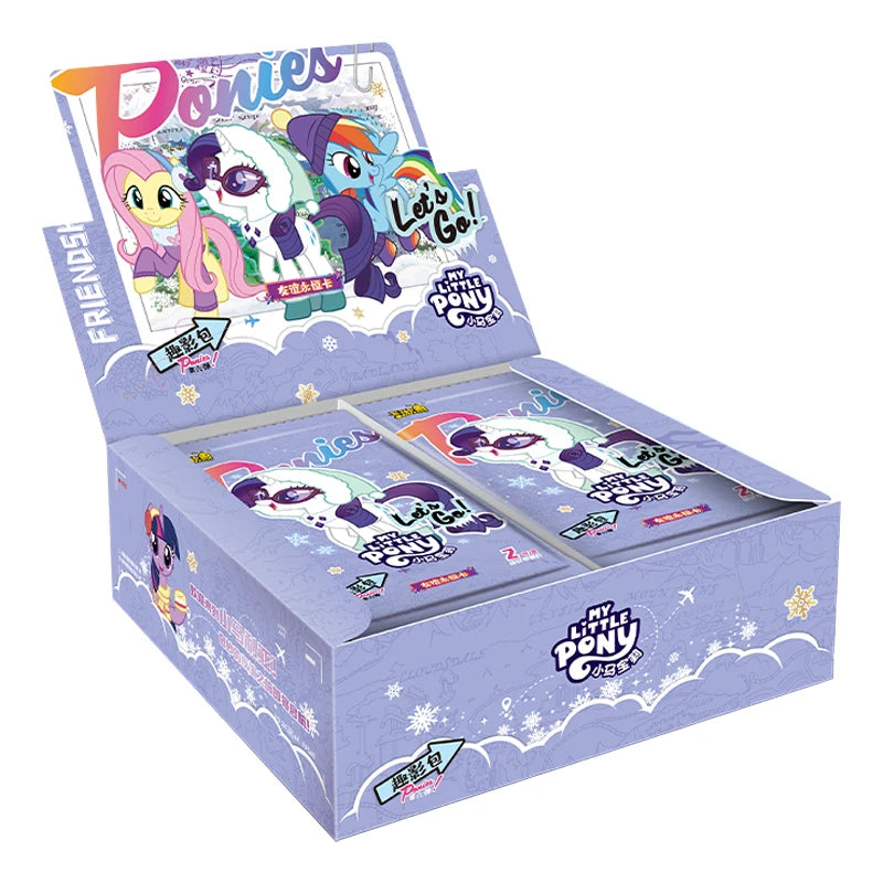KAYOU Genuine My Little Pony Card Cute Funny Party Friendship Eternal Cards SGR Princess Anime Game Collectible Cards Toys Gi