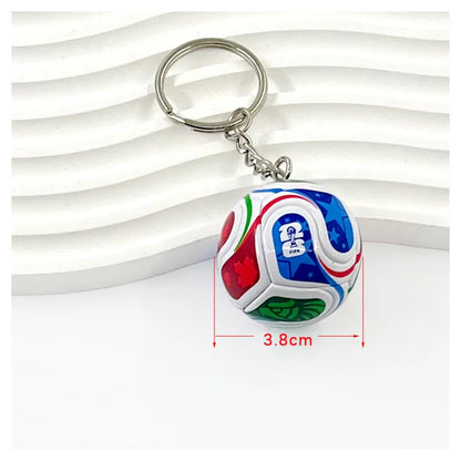 2026 FIFA Trophy Keychain Football Trophy Pendant Soccer Fan Souvenir Backpack Charm Collectible Gift Mascot Model