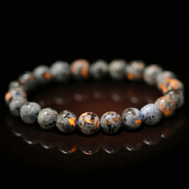 JD Natural Stone Beads Bracelet Amethyst Tiger Eye Crystal Quartz Agate Gem Beads Bangles Women Men Reiki Healling Jewelry Gi