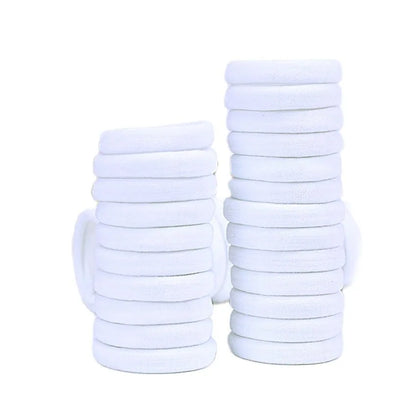 20/50/100pcs Four seasons Elastic Hair Bands Girls 4CM Sweets Scrunchie Rubber Band Hair Ties Clips Headband Hair Accessories