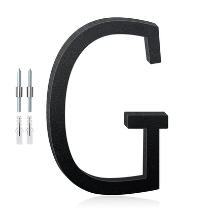 3-12inch Floating Aluminum House Numbers, Modern Metal House Address Numbers Letters, Aluminum Address Letters for Outside - 