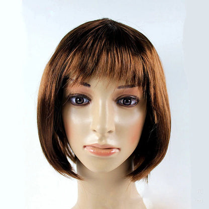 Bob Wig Pretty Women Short Bob Wigs Natural Fashion Halloween Cosplay Anime Wigs Cute Colored Synthetic Daily Party Xmas Wig 