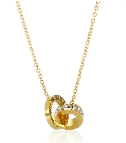 Square Pendants Delicate Stainless Steel Chain Pendant Necklace For Women Necklace - C46