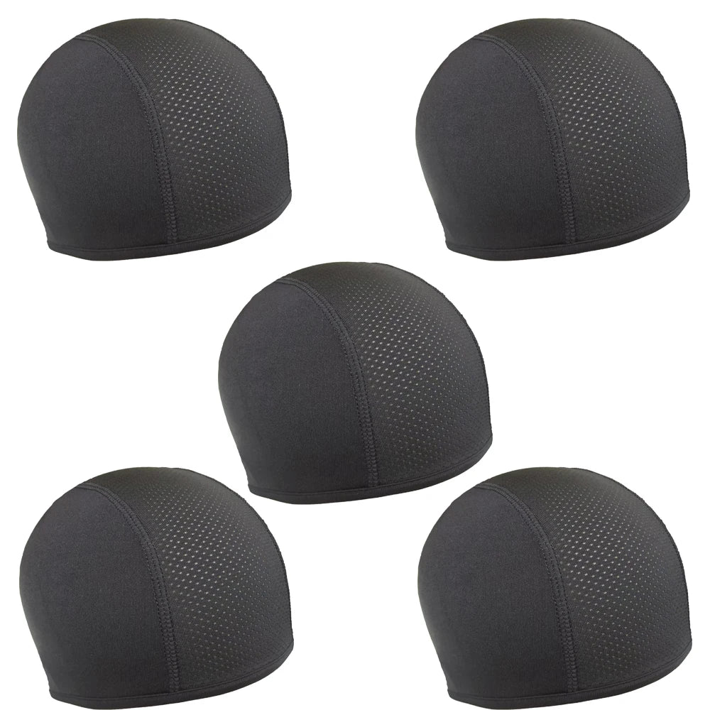 1/2pcs Motorcycle Helmet Inner Cap Hat Quick Dry Breathable Hat Racing Cap Under Helmet Beanie Cap Motocross Motor Helmet Hat