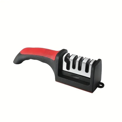 4-Segment Knife Sharpener Knife Sharpeners for Kitchen Knives Stainless Steel Three-Purpose Sharpening Stone for Kitchen Tool