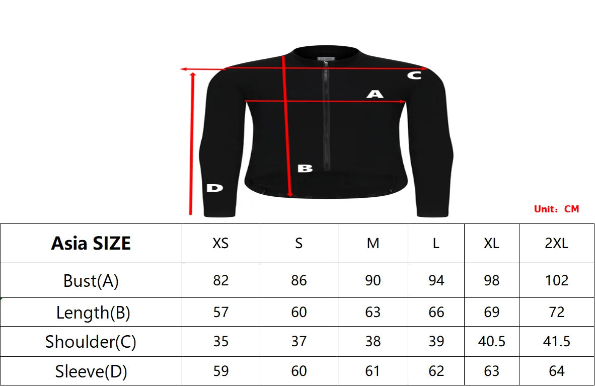 Rsantce 2024 Winter Thermal Fleece Cycling Jersey Top MTB Bike Outdoor Men's Bicycle Clothing Long Sleeve Shirt Uniform