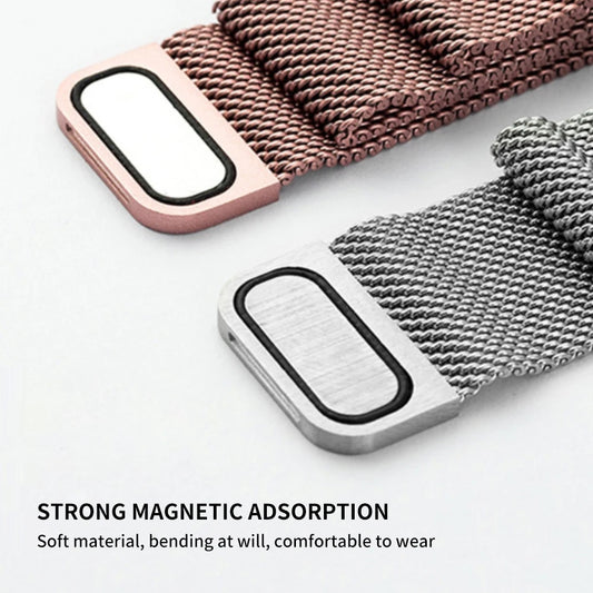 Milanese Strap For Apple Watch Ultra 2 3 49 46mm 42mm 44 40 45mm 41mm 38mm Bracelet For iWatch Series 11 10 9 3 6 5 SE 7 8 St