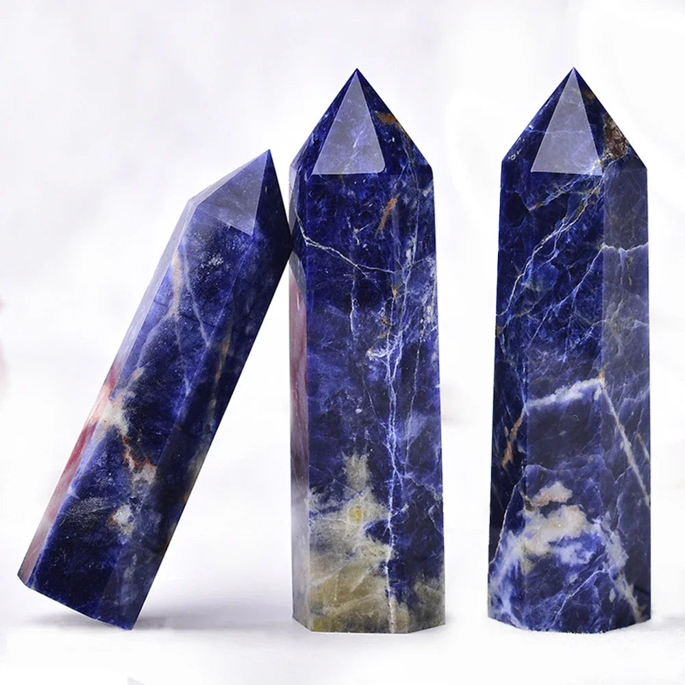 Natural Stone and Crystals Point Wand Witchcraft Rose Quartz Amethyst Home Decor Mineral Reiki Healing Stones Crafts Room Dec