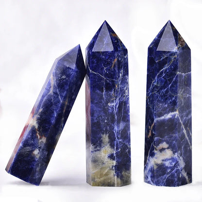 Natural Stone and Crystals Point Wand Witchcraft Rose Quartz Amethyst Home Decor Mineral Reiki Healing Stones Crafts Room Dec