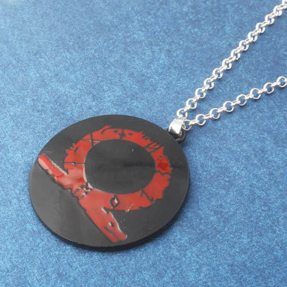 New God of War 4 Kratos Sword Keychain Pendant Keyring Jewelry Men And Women Car key chain Accessories - Necklace D
