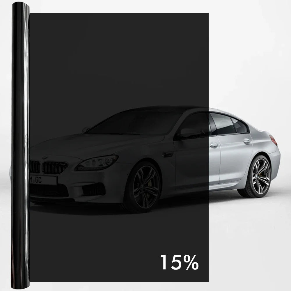50cmx3/6m Car Window Privacy Tint Film Auto Vinyl Anti Look Glass Sticker Foils Ceramic Summer Solar UV Protector Mirror Film