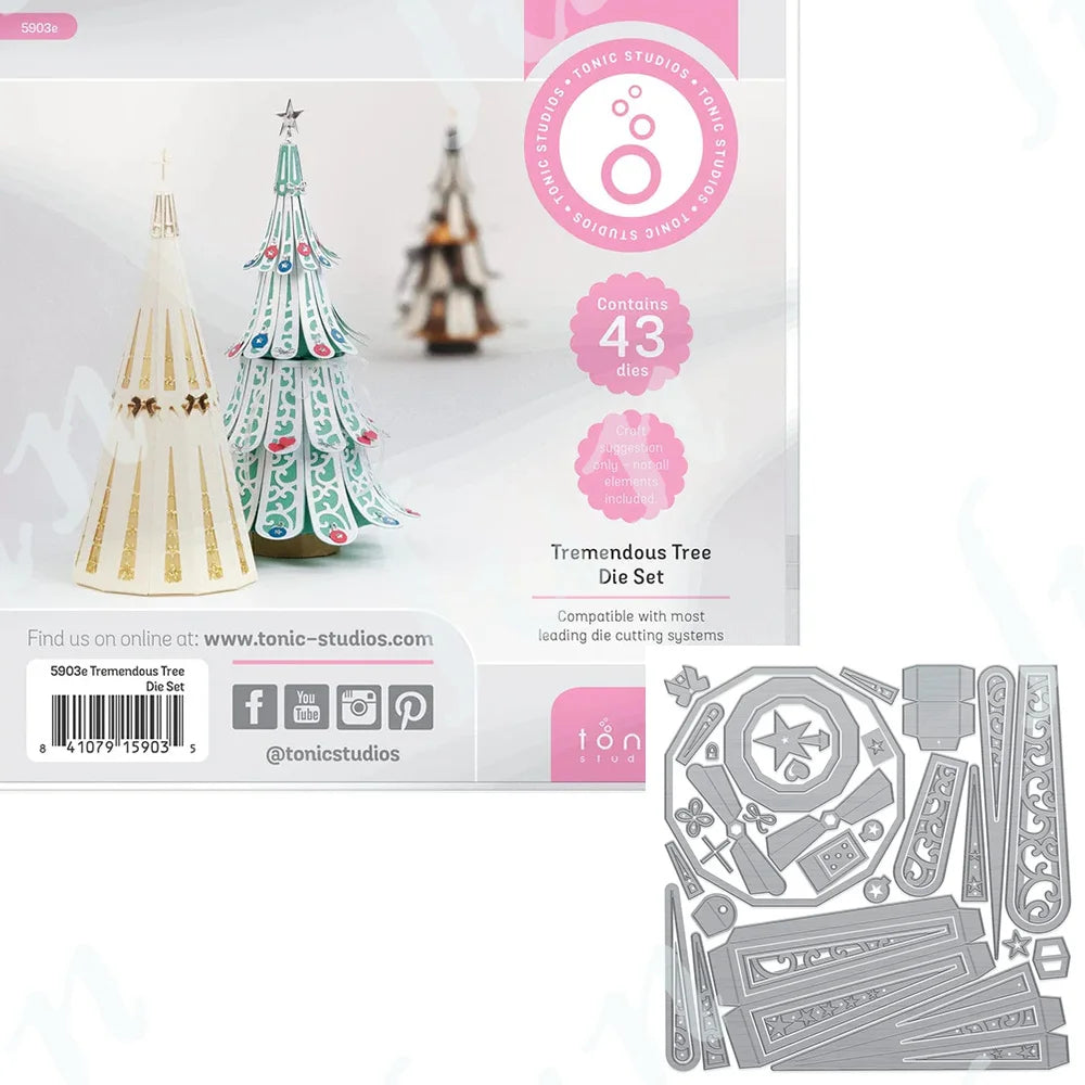 Halloween Gift Box Metal Cutting Dies Christmas North Pole Pals Die Cut Craft DIY Embossing Scrapbooking Supplies Template Mo