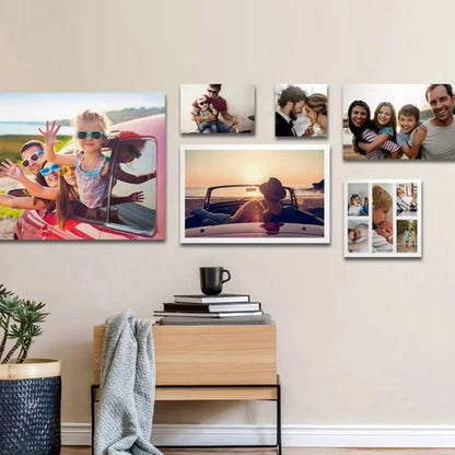 Custom Print Canvas Painting By Your Photo Canvas Poster Personal Gift Customize Figure Animal Pets Pictures Home Decor Print