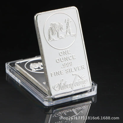 1PCS Various countries Mint 1 Troy Ounce beautiful Various countries Silver Bullion Bar Replica Coins Collection copy gift - 