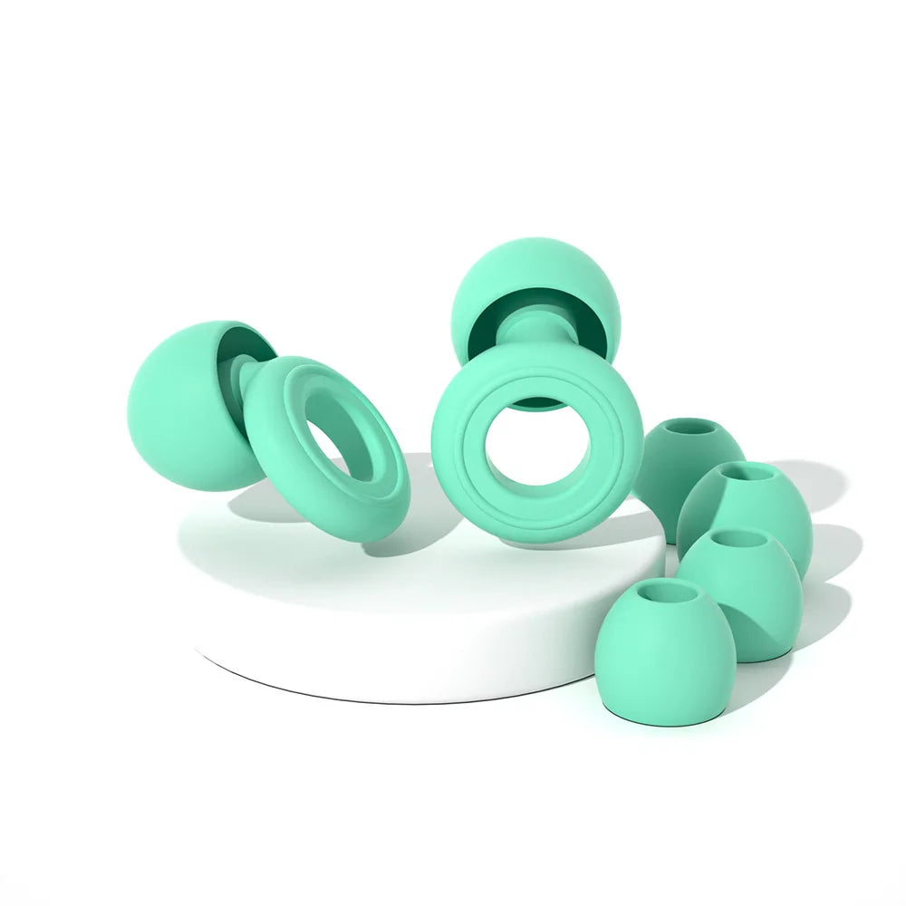 Loop Ear Plugs Sleeping Noise Canceling Ear Plugs Waterproof Swimming Silicone Ear Breed Stuffer Children's Hear Protector - 