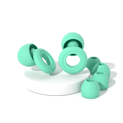 Loop Ear Plugs Sleeping Noise Canceling Ear Plugs Waterproof Swimming Silicone Ear Breed Stuffer Children's Hear Protector - 
